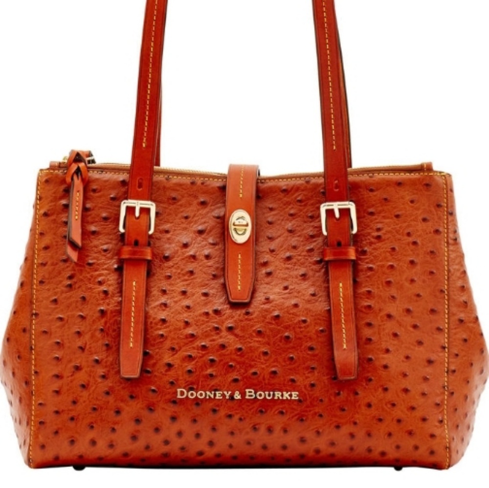 SOLD Dooney &Bourke Ostrich tote